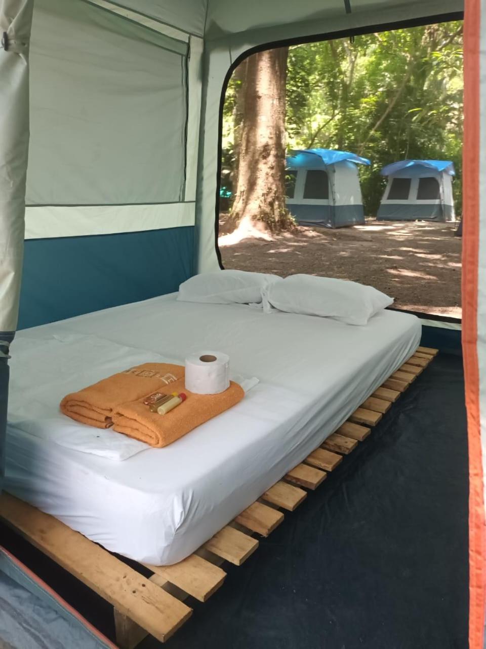 Happy Camping Arrecifes Dentro Del Parque Nacional Natural Tayrona El Coquito Ngoại thất bức ảnh